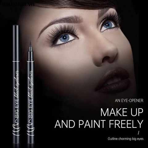 HOT Bút Kẻ Mắt Dạng Lỏng black color Nhanh Khô Chống giột nước Lâu Trôi make up Mượt Mà 760525