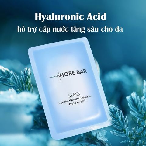Hộp 5 Mặt nạ cấp ẩm HOBEBAR phục hồi da tổn thương, cấp ẩm chuyên sâu giúp da trắng sáng cho cả da khô và da dầu 760529