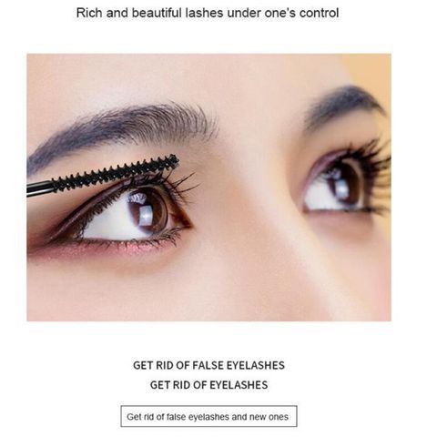 HOT Mascara chống hút những giọt mồ hôi / Mascara cọ nhỏ /không dễ nhòe chuốt mi oằn èo và dày 760553