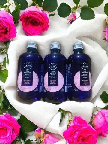 Nước hoa hồng Laino 250ml 99% chiết xuất từ thiên nhiên