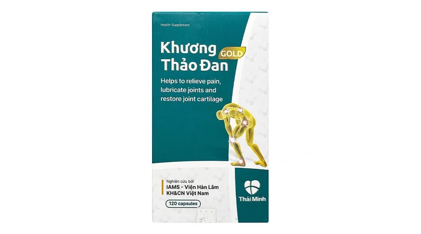 Thực phẩm bảo vệ sức khỏe Khương Thảo Đan Gold hộp 120 viên