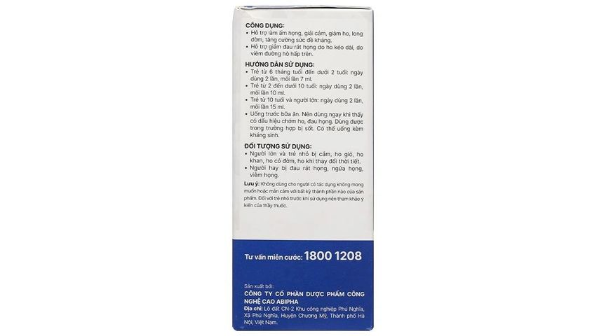 Heviho chai 100ml