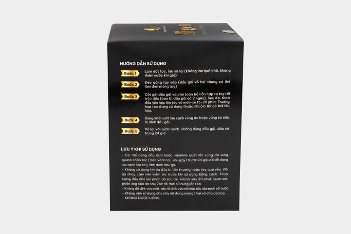 Dầu Gội Phủ Bạc Hi-gen - Set 10 Gói 25ml - Giải Pháp Tóc Đen Tự Nhiên, Hương Thảo Mộc Ấn Tượng 760726