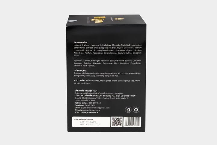 Dầu Gội Phủ Bạc Hi-gen - Set 10 Gói 25ml - Giải Pháp Tóc Đen Tự Nhiên, Hương Thảo Mộc Ấn Tượng 760726