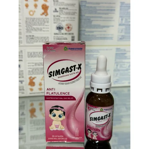 Siro SIMGAST-G chống đầy hơi đường tiêu hoá cho bé