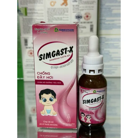 Siro SIMGAST-G chống đầy hơi đường tiêu hoá cho bé
