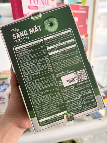 VIÊN SÁNG MẮT - CẢI THIỆN KHÔ MẮT, MỎI MẮT - ĐỤC THỦY TINH THỂ