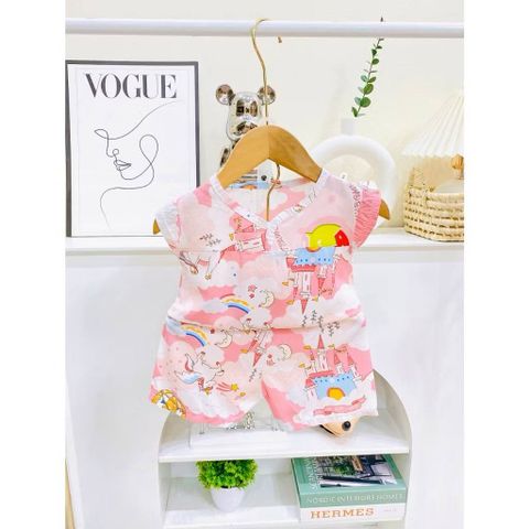  Bộ tole lanh cánh tiên hoạt hình xinh xắn dễ thương mát mẻ mùa hè cho bé gái