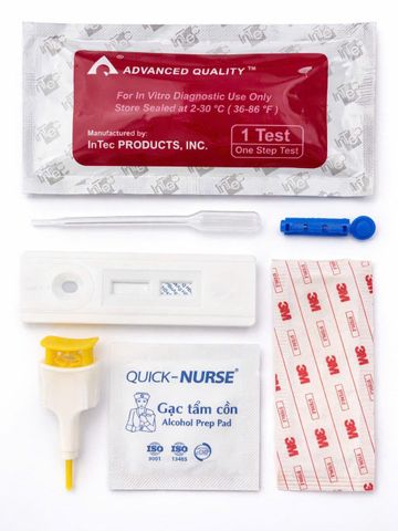 Que Test One Step Hỗ Trợ Kiểm Tra Sức Khỏe Gan (Viêm Gan B) Tại Nhà - Chính Hãng