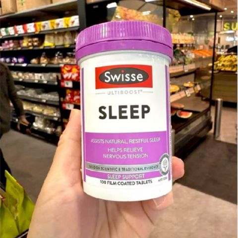 Swisse Ultiboost Sleep  – Hỗ Trợ Thư Giãn, Chăm Sóc Giấc Ngủ Từ Úc