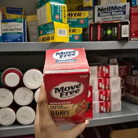 hỗ trợ khớp Move Free Advanced 5 ngày với TamaFlex