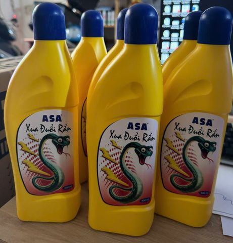 Chai xua đuổi rắn ASA SNAKE dạng xịt rưới dễ dùng chai 400ml hàng Việt Nam