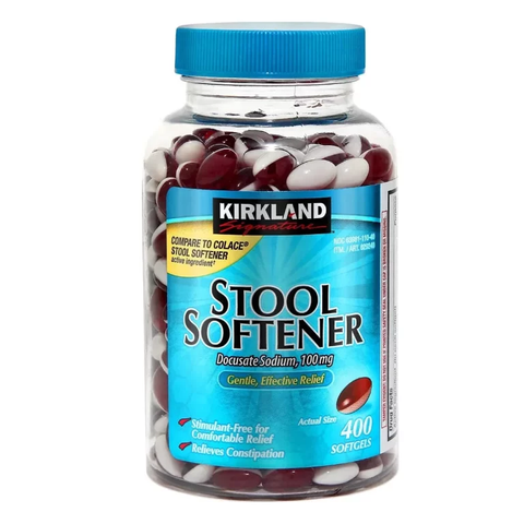 Viên uống nhuận tràng Stool Softener Kirkland 400 viên