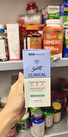 Lăn khử mùi Secret Clinical Clear Gel 73g