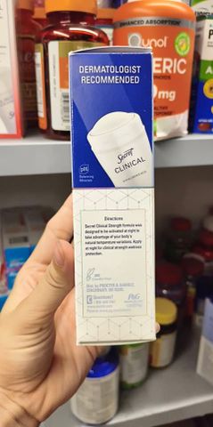 Lăn khử mùi Secret Clinical Clear Gel 73g