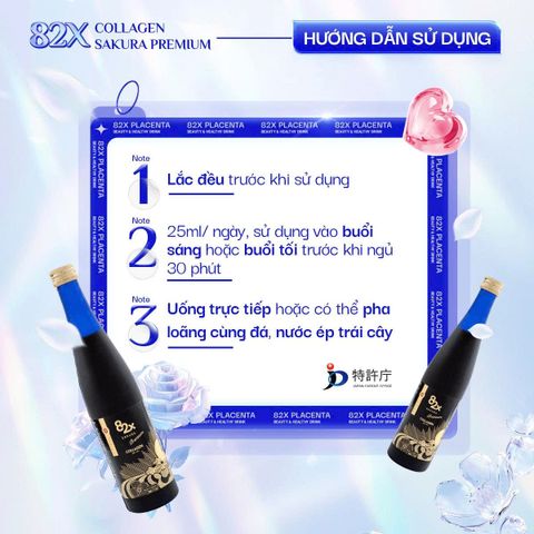 Thực Phẩm Bảo Vệ Sức Khoẻ Collagen 82X 120000 Sakura Premium