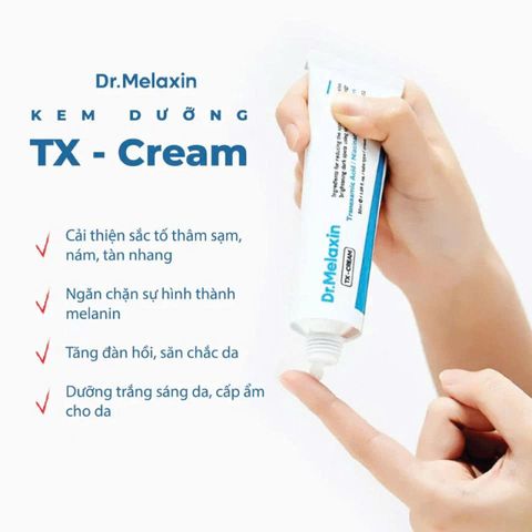 Kem Dưỡng Sáng Da Mờ Nám Dr.Melaxin TX Cream 30ml [hàng nhập khẩu]