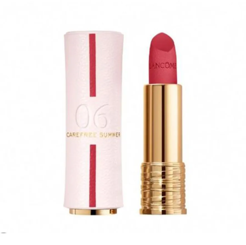Son Lancôme Absolute Perfect Lipstick Velvet Matte Limited Edition 06 Carefree Summer - Son Môi Hồng Sen Chính Hãng, Đẹp, Sang Trọng NK CN