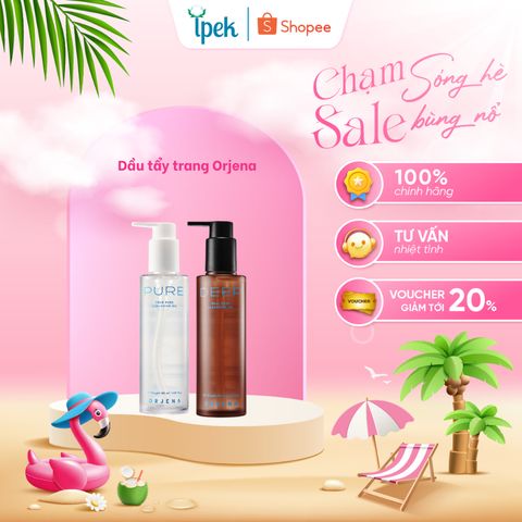 Dầu Tẩy Trang Orjena 150ml Sạch Sâu – Dịu Nhẹ Ngừa Mụn, Làm Sạch Makeup & Bã Nhờn Dịu Da / Ngừa Mụn