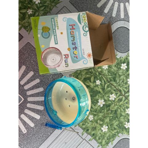 Wheel silent cho hamster và thú nhỏ 12cm