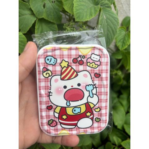 Gương kèm lược hình hello kitty
