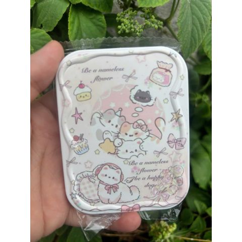 Gương kèm lược hình hello kitty