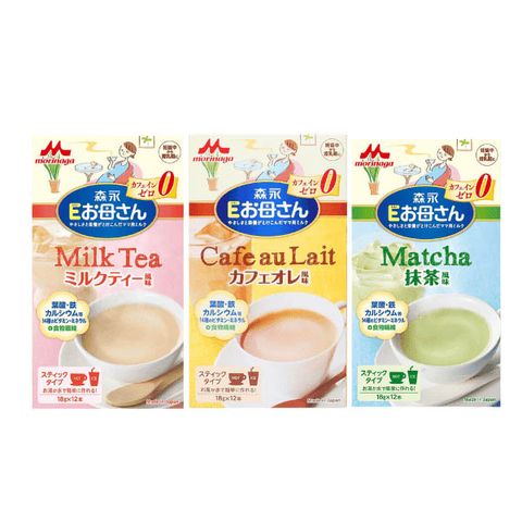 Sữa bầu Morinaga của Nhật Bản đủ vị 12 gói x 18g, hỗ trợ thai nhi phát triển trí não, chiều cao, cân nặng tốt.