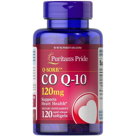Viên uống bổ tim Puritan’s Pride CoQ10 120mg 60 Viên Date Xa NK