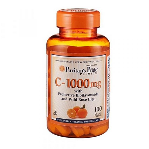 Vitamin C 1000mg Puritans Pride USA 100 viên Date Xa NK