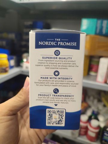 NORDIC NATURALS MAGNESIUM GLYCINATE 260 mg mỗi viên 90 viên