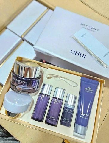 Set kem dưỡng trẻ hóa Ohui Age Recovery Cream Special 50ml x 2 - Giúp da trẻ trung, vitamin và collagen cho mọi loại da