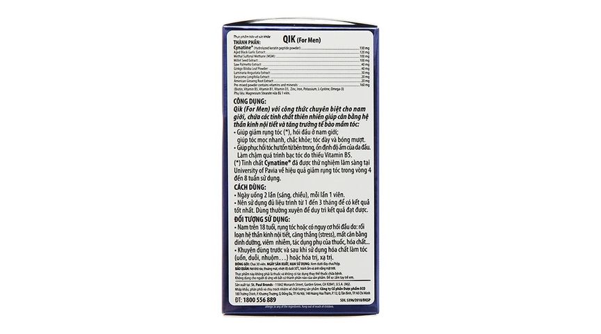 Qik For Men lọ 30 viên