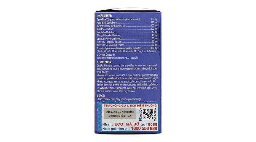 Qik For Men lọ 30 viên