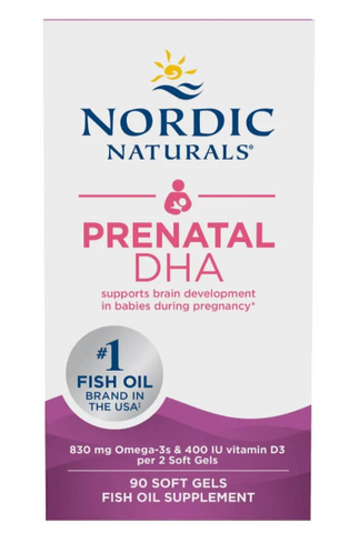 Viên uống DHA cho bà bầu Nordic Naturals Prenatal DHA 90 Softgels