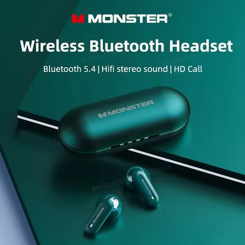 Tai nghe Monster Airmars XKT25, Bluetooth 5.4, Âm thanh Hifi Stereo, độ trễ thấp, Hd Call