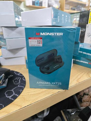 Tai nghe Monster Airmars XKT25, Bluetooth 5.4, Âm thanh Hifi Stereo, độ trễ thấp, Hd Call