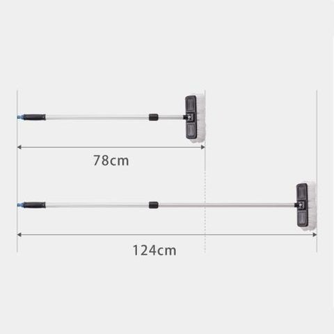 Chổi cọ rửa dẫn nước thay đổi chiều dài 78-124 cm Takagi G271
