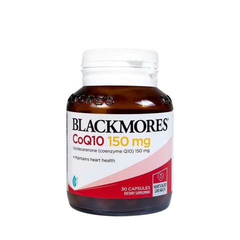 Viên Uống Blackmores CoQ10 150 mg - Tăng Cường Sức Khỏe Tim Mạch - Tăng Cường Năng Lượng & Hỗ Trợ Chức Năng Tim 30 viên - Sản Phẩm Úc