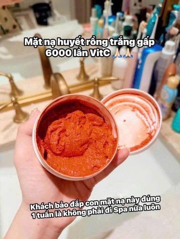 Mặt nạ đỏ siêu trắng da Shegaia