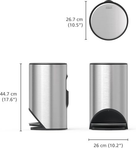 Thùng Rác Có Bàn Đạp 10 Lít JOSEPH JOSEPH 30152 