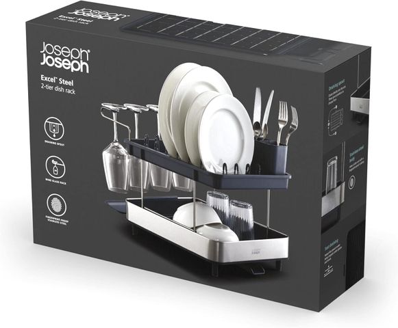 Giá Úp Bát Đĩa Thép Inox JOSEPH JOSEPH 851647