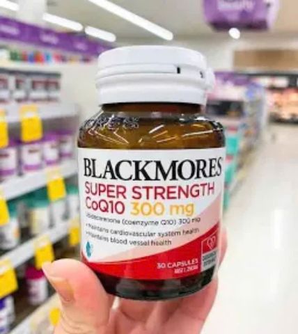 Viên Uống Blackmores CoQ10 150 mg - Tăng Cường Sức Khỏe Tim Mạch - Tăng Cường Năng Lượng & Hỗ Trợ Chức Năng Tim 30 viên - Sản Phẩm Úc