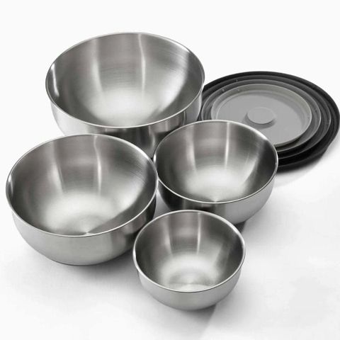 Bộ 4 Âu Inox Kèm Nắp Xếp Chồng JOSEPH JOSEPH 95025 