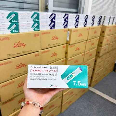 Bút Tiêm Mounjaro Tirzepatide GLP-1 Nhật Bản | Hỗ Trợ Kiểm Soát Đường Huyết Cho Người Tiểu Đường Loại 2