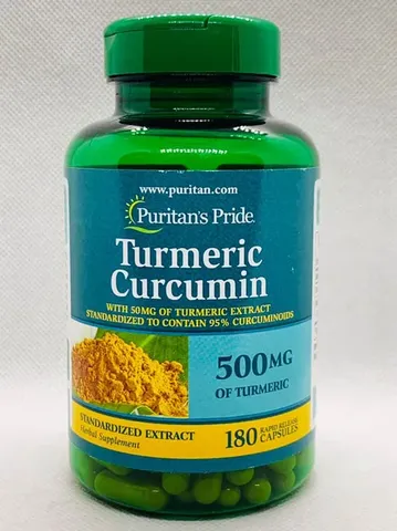 Tinh chất nghệ Puritan’s Pride Turmeric Curcumin 500mg 180 viên USA