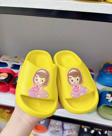 Dép lê bánh mì công chúa elsa cute xinh xắn dễ thương mùa hè chống trơn trượt cho bé gái