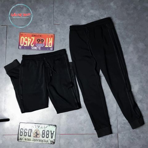 NEW '2026' QUẦN DÀI JOGGER NAM MÀ ĐEN PHỐI 3 SỌC TRẮNG VẢI THUN DÀY DẶN GIÁ RẺ
