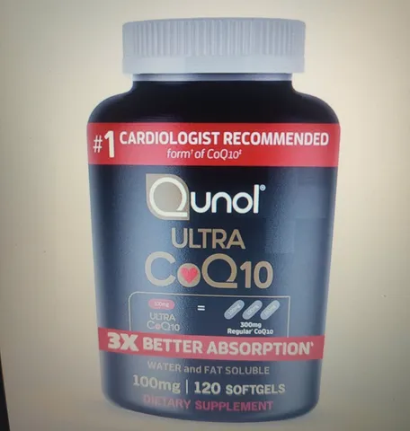VIÊN UỐNG BỔ SUNG COQ10 GẤP 3 LẦN QUNOL ULTRA COQ10 100MG-3X BETTER ABSORPTION, 120 VIEN.cua my