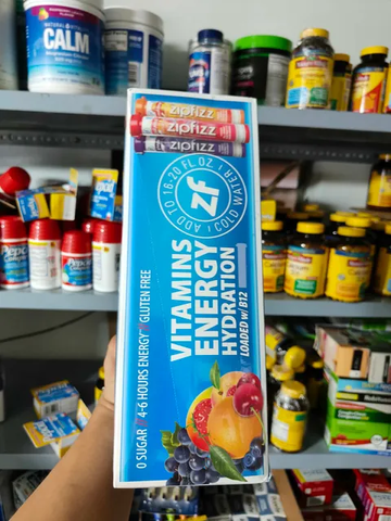 Bột Vitamin và khoáng chất bổ sung năng lượng Zipfizz 30 ống usa