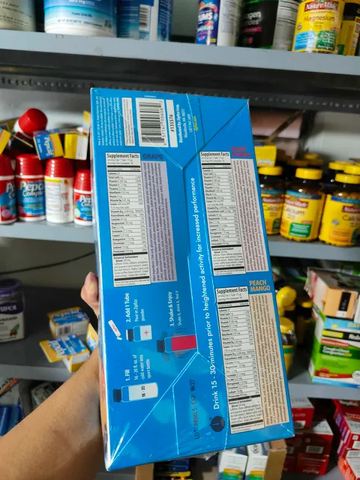 Bột Vitamin và khoáng chất bổ sung năng lượng Zipfizz 30 ống usa